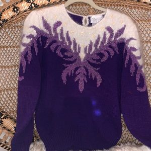 80’s vintage statement sweater